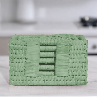 2024-11-4283 - SET OF 6 HANDMADE RATTAN COASTERS WITH STORAGE BOX DIRECT FROM FACTORY EXPORTER IN ASIA TO IMPORTERS 2024-11-4283 - SET OF 6 HANDMADE RATTAN COASTERS WITH STORAGE BOX DIRECT FROM FACTORY EXPORTER IN ASIA TO IMPORTERS