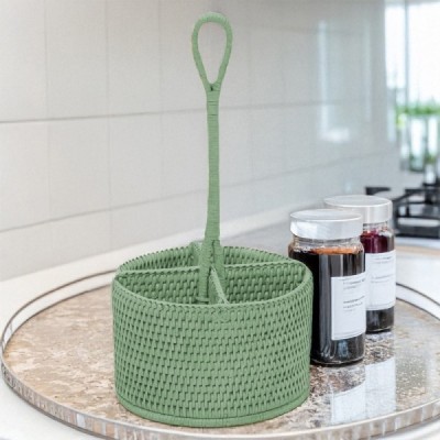 2024-11-4240 -  RATTAN ROUND CONDIMENT HOLDER DIRECT FROM FACTORY EXPORTER IN ASIA TO IMPORTERS