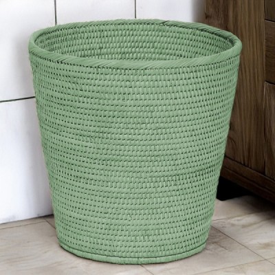 2024-11-4273 -  RATTAN ROUND TAPERED WASTE BIN DIRECT FROM FACTORY EXPORTER IN ASIA TO IMPORTERS