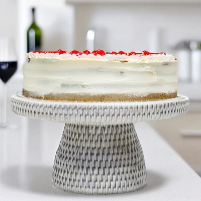 2023-06-2286 - SMALL RATTAN CAKE STAND DIRECT FROM FACTORY EXPORTER IN ASIA TO IMPORTERS 2023-06-2286 - SMALL RATTAN CAKE STAND DIRECT FROM FACTORY EXPORTER IN ASIA TO IMPORTERS