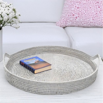 2023-06-2292 - LARGE RATTAN ROUND TRAY WITH HANDLE DIRECT FROM FACTORY EXPORTER IN ASIA TO IMPORTERS 2023-06-2292 - LARGE RATTAN ROUND TRAY WITH HANDLE DIRECT FROM FACTORY EXPORTER IN ASIA TO IMPORTERS