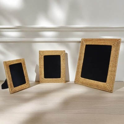 2024-09-3564 -  SET OF 3 EMBROIDERY WOVEN PICTURE FRAMES DIRECT FROM FACTORY EXPORTER IN ASIA TO IMPORTERS