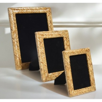 2024-09-3577 -  SET OF 3 HLIANG WOVEN PICTURE FRAMES DIRECT FROM FACTORY EXPORTER IN ASIA TO IMPORTERS