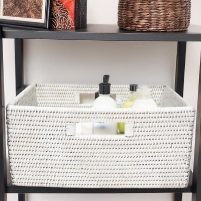 2024-06-3467 - WHITE LOW STORAGE BASKET DIRECT FROM FACTORY EXPORTER IN ASIA TO IMPORTERS 2024-06-3467 - WHITE LOW STORAGE BASKET DIRECT FROM FACTORY EXPORTER IN ASIA TO IMPORTERS