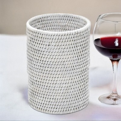 2023-06-2267 -  LARGE RATTAN BOTTLE HOLDER DIRECT FROM FACTORY EXPORTER IN ASIA TO IMPORTERS