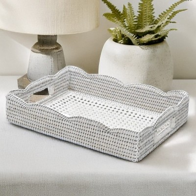 2023-06-2276 -  MEDIUM RATTAN SCALLOPED LACE TRAY DIRECT FROM FACTORY EXPORTER IN ASIA TO IMPORTERS