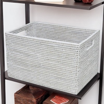 2024-06-3437 -  WHITE SHELVING BASKET DIRECT FROM FACTORY EXPORTER IN ASIA TO IMPORTERS