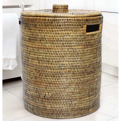 2024-06-3420 -  SHORT SMALL DOBBY LAUNDRY BASKET DIRECT FROM FACTORY EXPORTER IN ASIA TO IMPORTERS