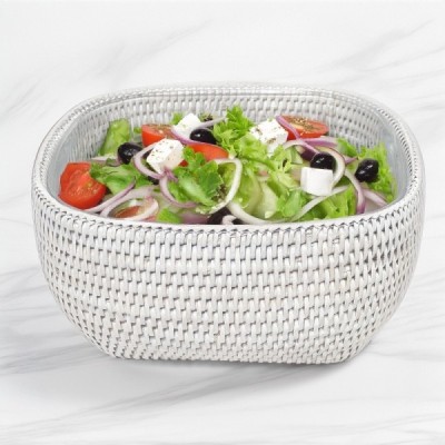 2024-06-3517 -  WHITE SQUARE RATTAN SALAD BOWL DIRECT FROM FACTORY EXPORTER IN ASIA TO IMPORTERS