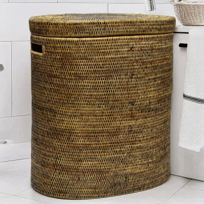 2024-10-3778 -  DOUBLE COMPARTMENT EX LARGE LAUNDRY BASKET DIRECT FROM FACTORY EXPORTER IN ASIA TO IMPORTERS