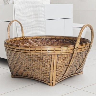 BA-48 -  RATTAN TOWEL DROP DIRECT FROM FACTORY EXPORTER IN ASIA TO IMPORTERS