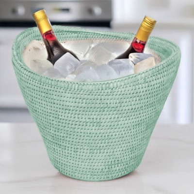 2024-11-3790 -  WINE & CHAMPAGNE RATTAN CHILLER DIRECT FROM FACTORY EXPORTER IN ASIA TO IMPORTERS