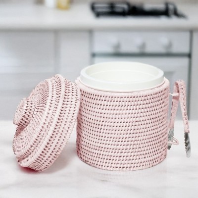 2024-11-4581 - RATTAN ICE BUCKET WITH TONGS DIRECT FROM FACTORY EXPORTER IN ASIA TO IMPORTERS 2024-11-4581 - RATTAN ICE BUCKET WITH TONGS DIRECT FROM FACTORY EXPORTER IN ASIA TO IMPORTERS