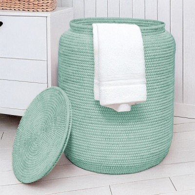 2024-11-3813 -  DEEP HOTEL LAUNDRY BASKET WITH LID DIRECT FROM FACTORY EXPORTER IN ASIA TO IMPORTERS