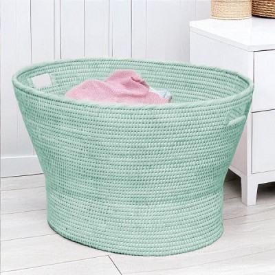 2024-11-3828 -  OVAL LUXURY BATHROOM LAUNDRY BASKET DIRECT FROM FACTORY EXPORTER IN ASIA TO IMPORTERS