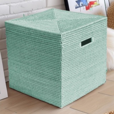 2024-11-3835 -  RATTAN CUBE SIDE TABLE DIRECT FROM FACTORY EXPORTER IN ASIA TO IMPORTERS