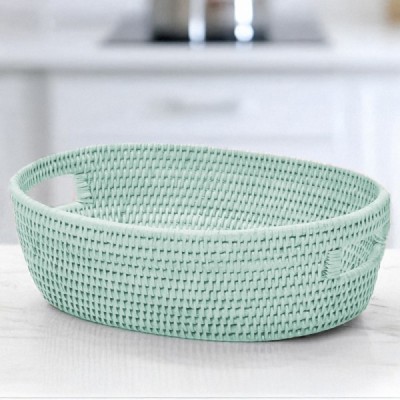 2024-11-3846 -  SMALL RATTAN OVAL BASKET WITH INSERT HANDLE DIRECT FROM FACTORY EXPORTER IN ASIA TO IMPORTERS