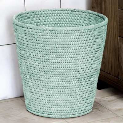 2024-11-3868 -  RATTAN ROUND TAPERED WASTE BIN DIRECT FROM FACTORY EXPORTER IN ASIA TO IMPORTERS