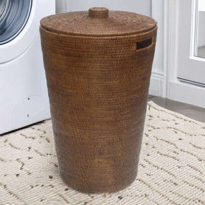 LA-96 - RATTAN LAUNDRY BASKET DIRECT FROM FACTORY EXPORTER IN ASIA TO IMPORTERS LA-96 - RATTAN LAUNDRY BASKET DIRECT FROM FACTORY EXPORTER IN ASIA TO IMPORTERS