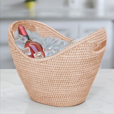 2024-11-4020 -  RATTAN WINE AUTUMN GREY DRINKS HOLDER DIRECT FROM FACTORY EXPORTER IN ASIA TO IMPORTERS