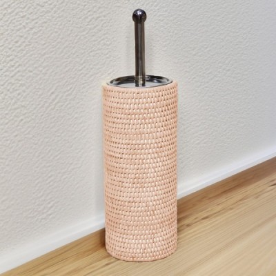 2024-11-4069 -  TOILET BRUSH HOLDER RATTAN COVER WITH INSIDE BRUSH DIRECT FROM FACTORY EXPORTER IN ASIA TO IMPORTERS