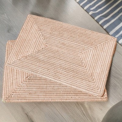 2024-11-4094 -  RATTAN RECTANGULAR PLACEMAT