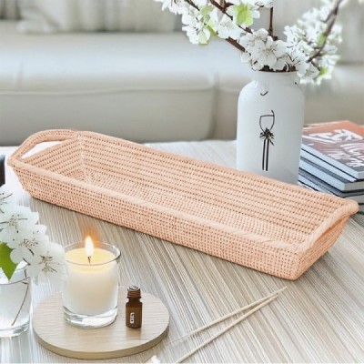 2024-11-4110 -  RATTAN LONG FRENCH BREAD TRAY WITH HANDLE DIRECT FROM FACTORY EXPORTER IN ASIA TO IMPORTERS