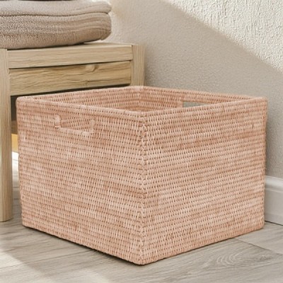 2024-11-4128 -  MEDIUM SQUARE RATTAN STORAGE BOX DIRECT FROM FACTORY EXPORTER IN ASIA TO IMPORTERS