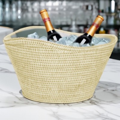 2024-11-4165 -  EXTRA LARGE BEVERAGE RATTAN DRINKS COOLER DIRECT FROM FACTORY EXPORTER IN ASIA TO IMPORTERS