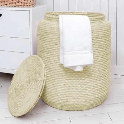 2024-11-4190 -  DEEP HOTEL LAUNDRY BASKET WITH LID DIRECT FROM FACTORY EXPORTER IN ASIA TO IMPORTERS