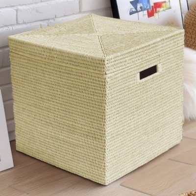 2024-11-4212 -  RATTAN CUBE SIDE TABLE DIRECT FROM FACTORY EXPORTER IN ASIA TO IMPORTERS