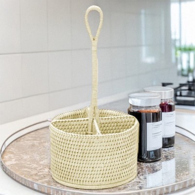 2024-11-4221 -  RATTAN ROUND CONDIMENT HOLDER DIRECT FROM FACTORY EXPORTER IN ASIA TO IMPORTERS