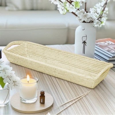 2024-11-4259 -  RATTAN LONG FRENCH BREAD TRAY WITH HANDLE DIRECT FROM FACTORY EXPORTER IN ASIA TO IMPORTERS