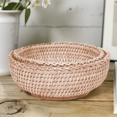 2024-11-4121 - RATTAN OVAL BREAD BOWL (SET/2) DIRECT FROM FACTORY EXPORTER IN ASIA TO IMPORTERS 2024-11-4121 - RATTAN OVAL BREAD BOWL (SET/2) DIRECT FROM FACTORY EXPORTER IN ASIA TO IMPORTERS