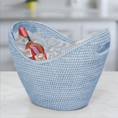 2024-11-4385 -  RATTAN WINE AUTUMN GREY DRINKS HOLDER DIRECT FROM FACTORY EXPORTER IN ASIA TO IMPORTERS