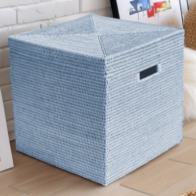 2024-11-4428 -  RATTAN CUBE SIDE TABLE DIRECT FROM FACTORY EXPORTER IN ASIA TO IMPORTERS