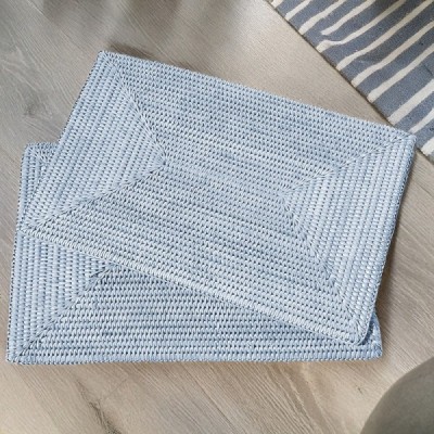 2024-11-4459 -  RATTAN RECTANGULAR PLACEMAT