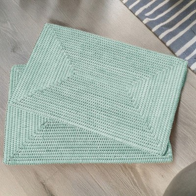 2024-11-3866 - RATTAN RECTANGULAR PLACEMAT 2024-11-3866 - RATTAN RECTANGULAR PLACEMAT