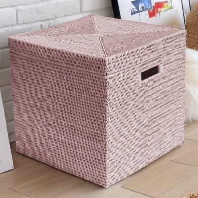 2024-11-4546 -  RATTAN CUBE SIDE TABLE DIRECT FROM FACTORY EXPORTER IN ASIA TO IMPORTERS