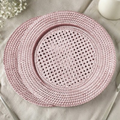 2024-11-4578 -  RATTAN ROUND UNDER PLATE TRAY DIRECT FROM FACTORY EXPORTER IN ASIA TO IMPORTERS