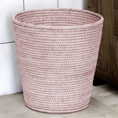 2024-11-4579 -  RATTAN ROUND TAPERED WASTE BIN DIRECT FROM FACTORY EXPORTER IN ASIA TO IMPORTERS