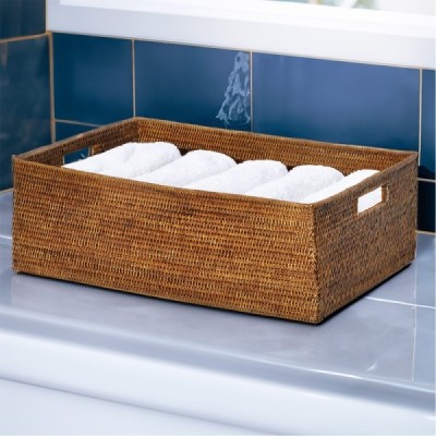 RD-0013-0090 -  MEDIUM HIGH HOME STORAGE BASKET DIRECT FROM FACTORY EXPORTER IN ASIA TO IMPORTERS