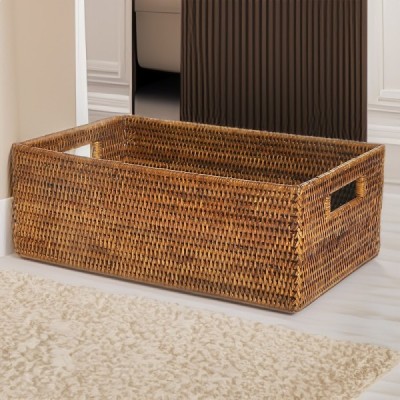 RD-0013-0091 -  SMALL LOW STORAGE BASKET DIRECT FROM FACTORY EXPORTER IN ASIA TO IMPORTERS