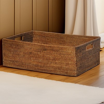 RD-0013-0096 -  EXTRA LARGE RATTAN STORAGE BOX DIRECT FROM FACTORY EXPORTER IN ASIA TO IMPORTERS