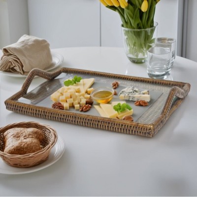 2023-06-2226 - RATTAN RECT TRAY WITH HANDLE /SMALL (INSIDE GLASS) DIRECT FROM FACTORY EXPORTER IN ASIA TO IMPORTERS 2023-06-2226 - RATTAN RECT TRAY WITH HANDLE /SMALL (INSIDE GLASS) DIRECT FROM FACTORY EXPORTER IN ASIA TO IMPORTERS