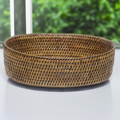 2023-01-2141 -  RATTAN OVAL PYREX BOW ( EX. SMALL ) DIRECT FROM FACTORY EXPORTER IN ASIA TO IMPORTERS