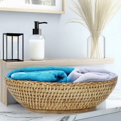 2023-07-2774 - RATTAN OVAL TRAY WITH DECORATIVE RIM LARGE DIRECT FROM FACTORY EXPORTER IN ASIA TO IMPORTERS 2023-07-2774 - RATTAN OVAL TRAY WITH DECORATIVE RIM LARGE DIRECT FROM FACTORY EXPORTER IN ASIA TO IMPORTERS