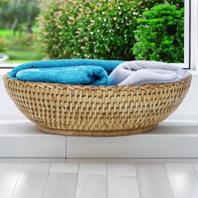 2023-07-2774 -  RATTAN OVAL TRAY WITH DECORATIVE RIM LARGE DIRECT FROM FACTORY EXPORTER IN ASIA TO IMPORTERS