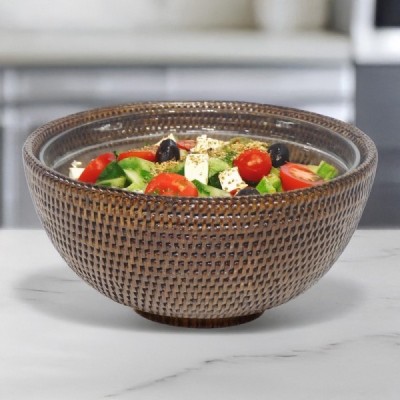 2024-06-3519 - BROWN ROUND RATTAN SALAD BOWL DIRECT FROM FACTORY EXPORTER IN ASIA TO IMPORTERS 2024-06-3519 - BROWN ROUND RATTAN SALAD BOWL DIRECT FROM FACTORY EXPORTER IN ASIA TO IMPORTERS