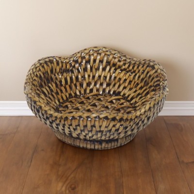 2023-07-2780 -  RATTAN SCALLOPED STACKING BOWLS EX SMALL DIRECT FROM FACTORY EXPORTER IN ASIA TO IMPORTERS